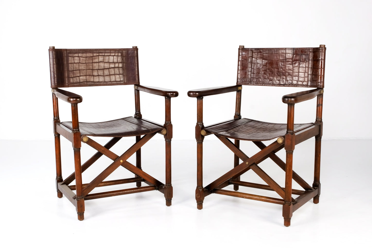 ARTDECO PRIZMIC & BRILL DIRECTOR’S ARMCHAIR