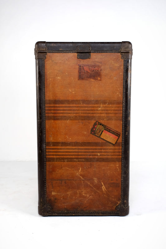 COMPACT WARDROBE STEAMER TRUNK