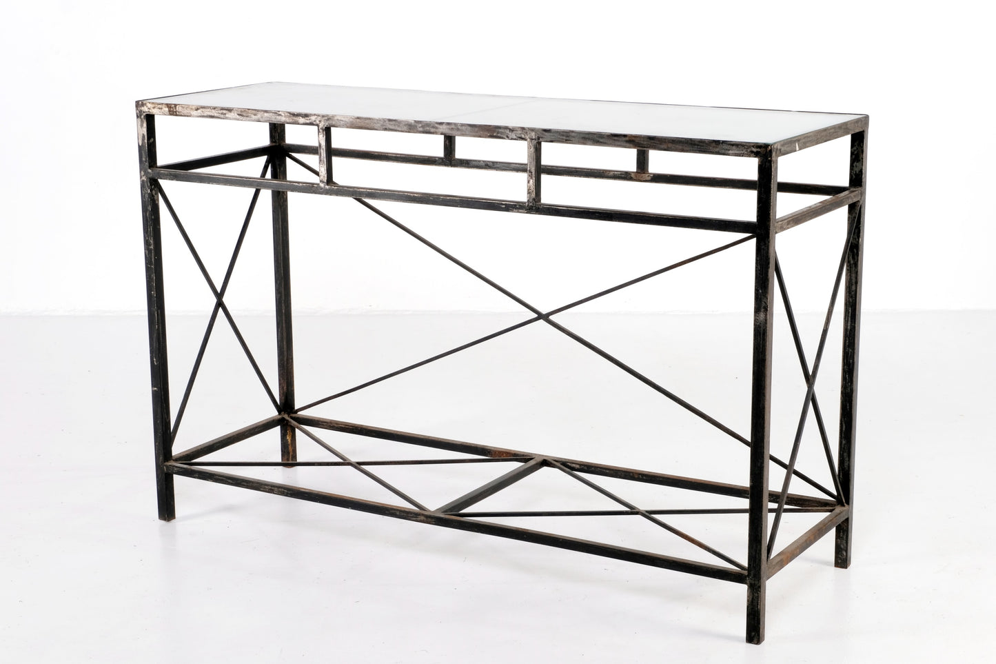 INDUSTRIAL STYLE CONSOLE TABLE