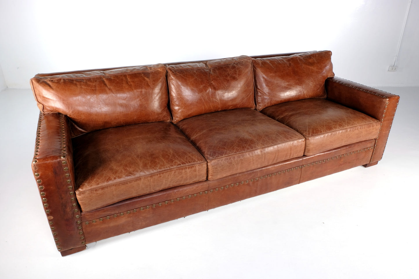 ARTDECO CLASSIC CENTER COUCH FROM RESTORATION HARDWARE