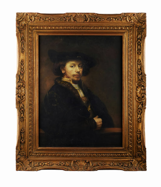 PORTRAIT OF REMBRANT VAN RIJN A