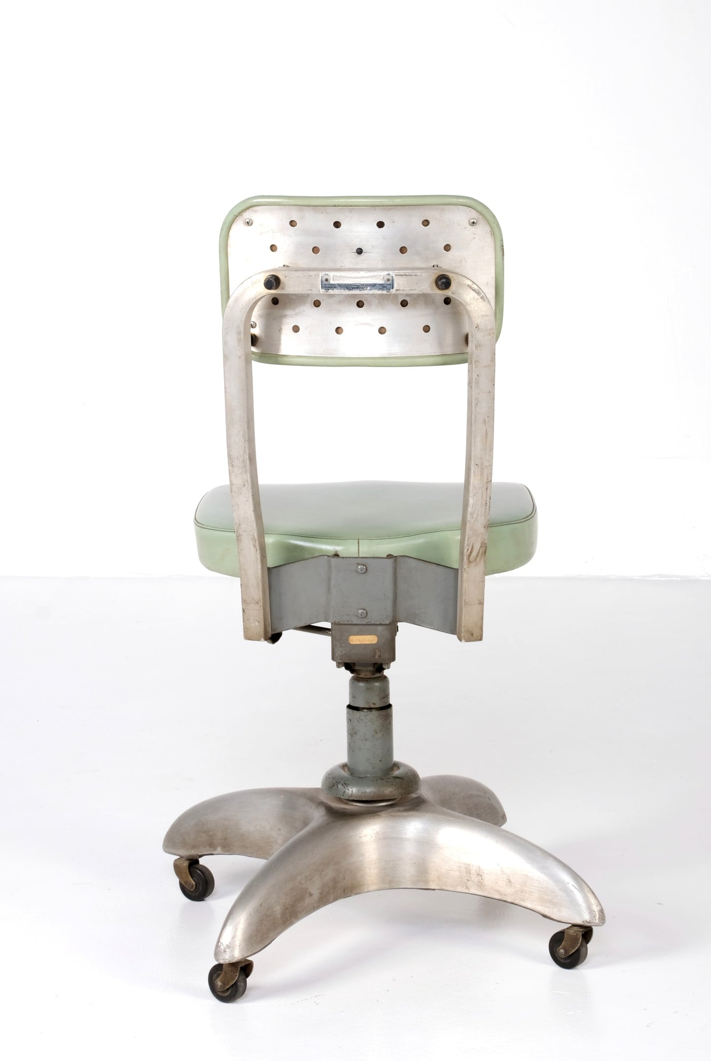 INDUSTRIAL OFFICE SWIVEL ARMLESS CHAIR BY: GOODFORM