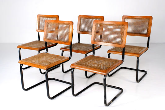 TUBULAR STEEL ARMLESS CHAIRS