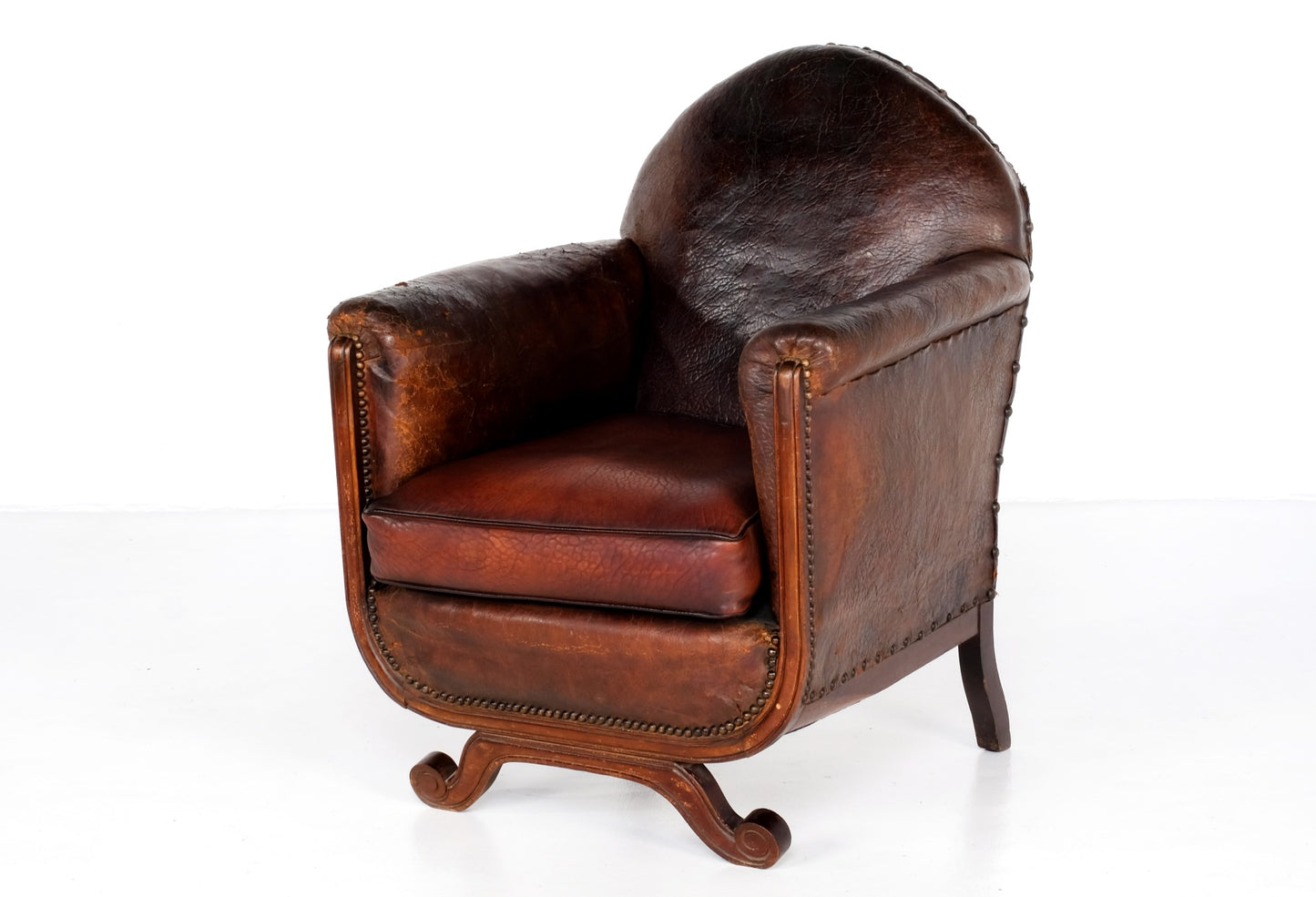 ARTDECO FRENCH GOTIC CLUB CHAIR #6