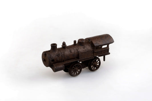 WROUGHT CAST IRON TRAIN LOCOMOTIVE