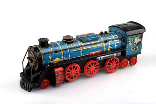 TIN TOY TRAIN NO. 4479 LOCOMOTIVE
