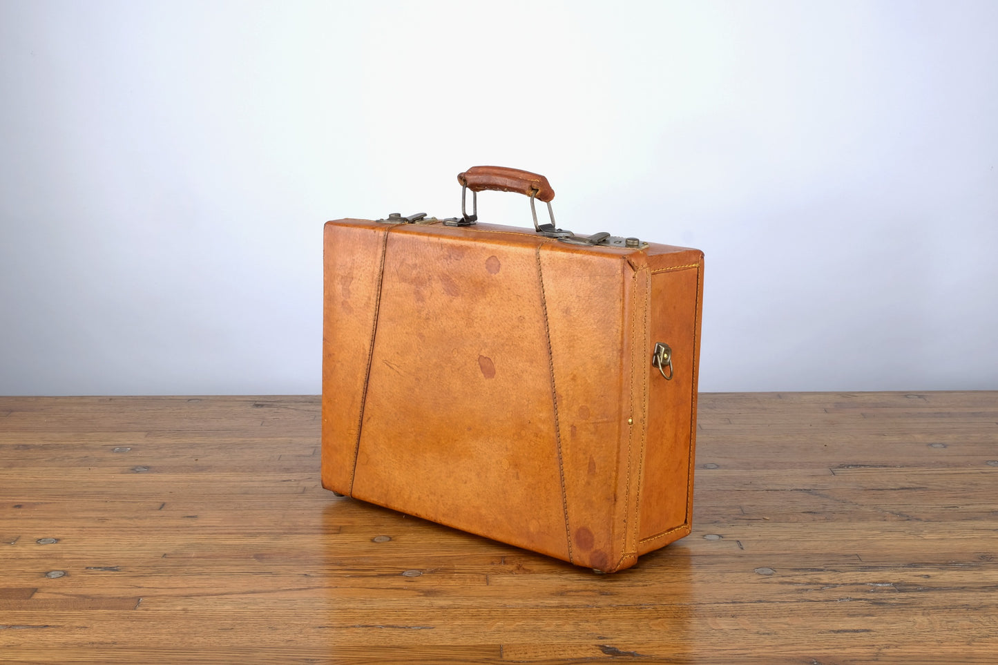 UNKNOWN SMALL HONEY BROWN LUGGAGE