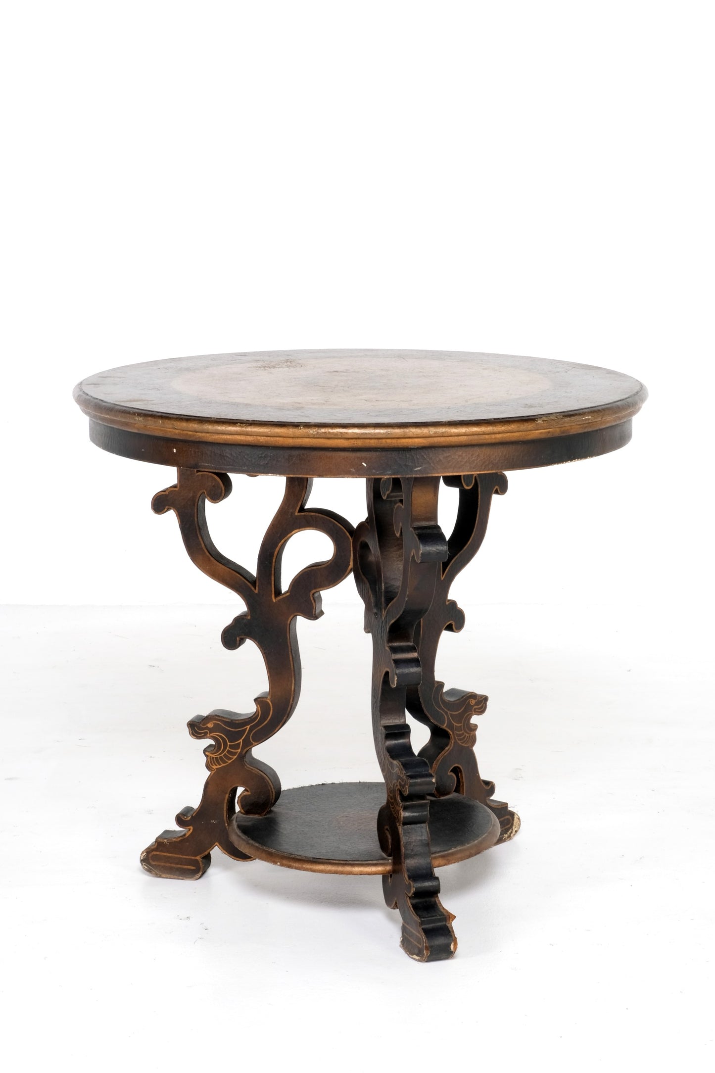 CHINESE ROUND PARLOR TABLE