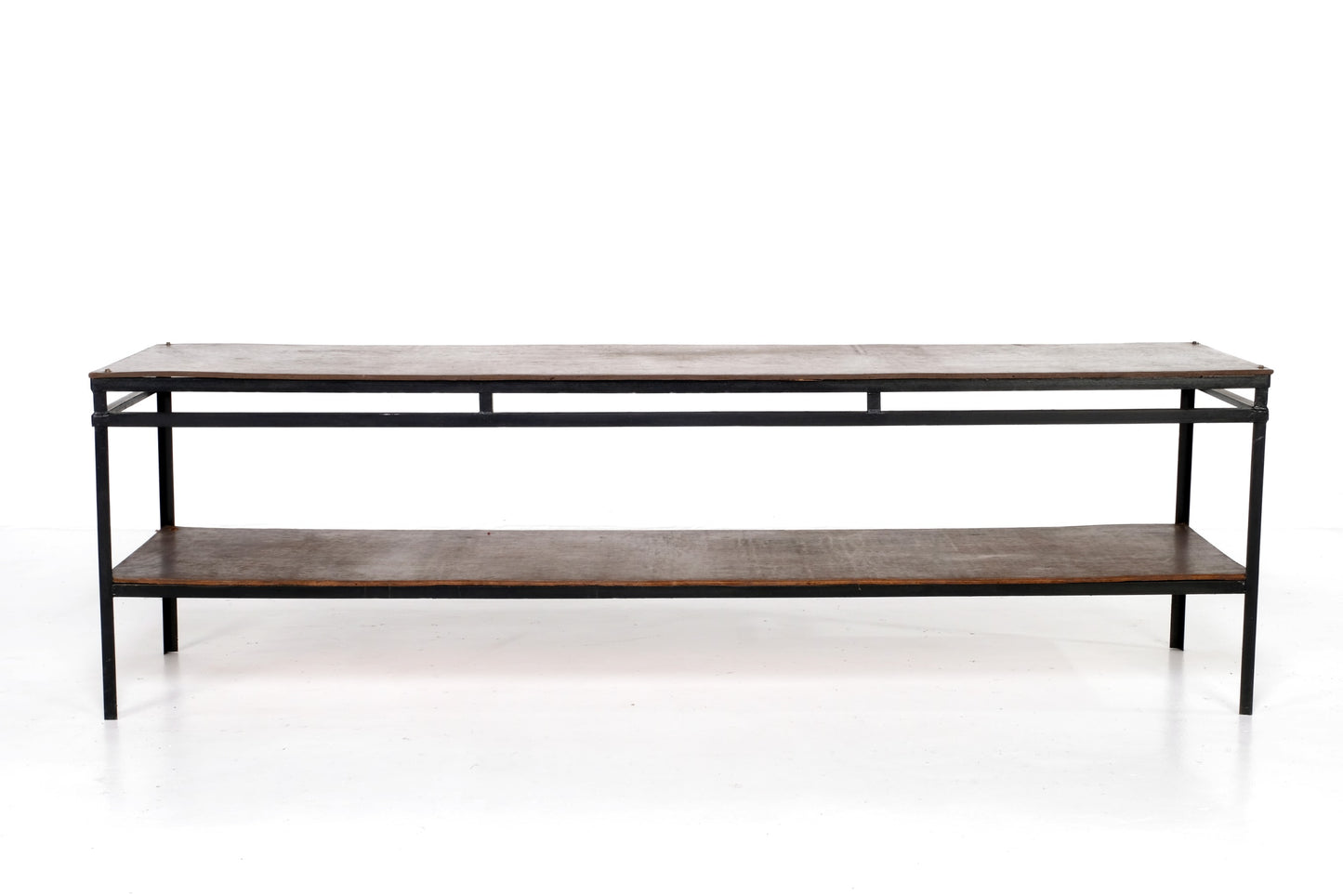 LONG LOW INDUSTRIAL CONSOLE TABLE