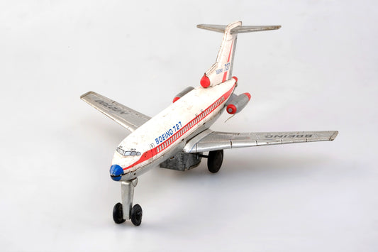 BOEING 727 TIN PLANE BATTERY RUN N72700