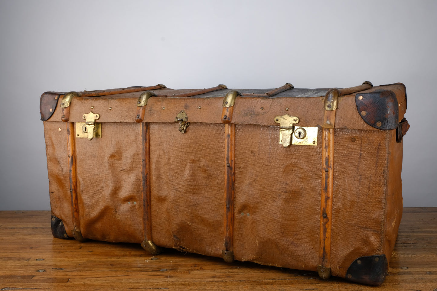 LT. COL. G.LYSTER TODD STEAMER TRUNK