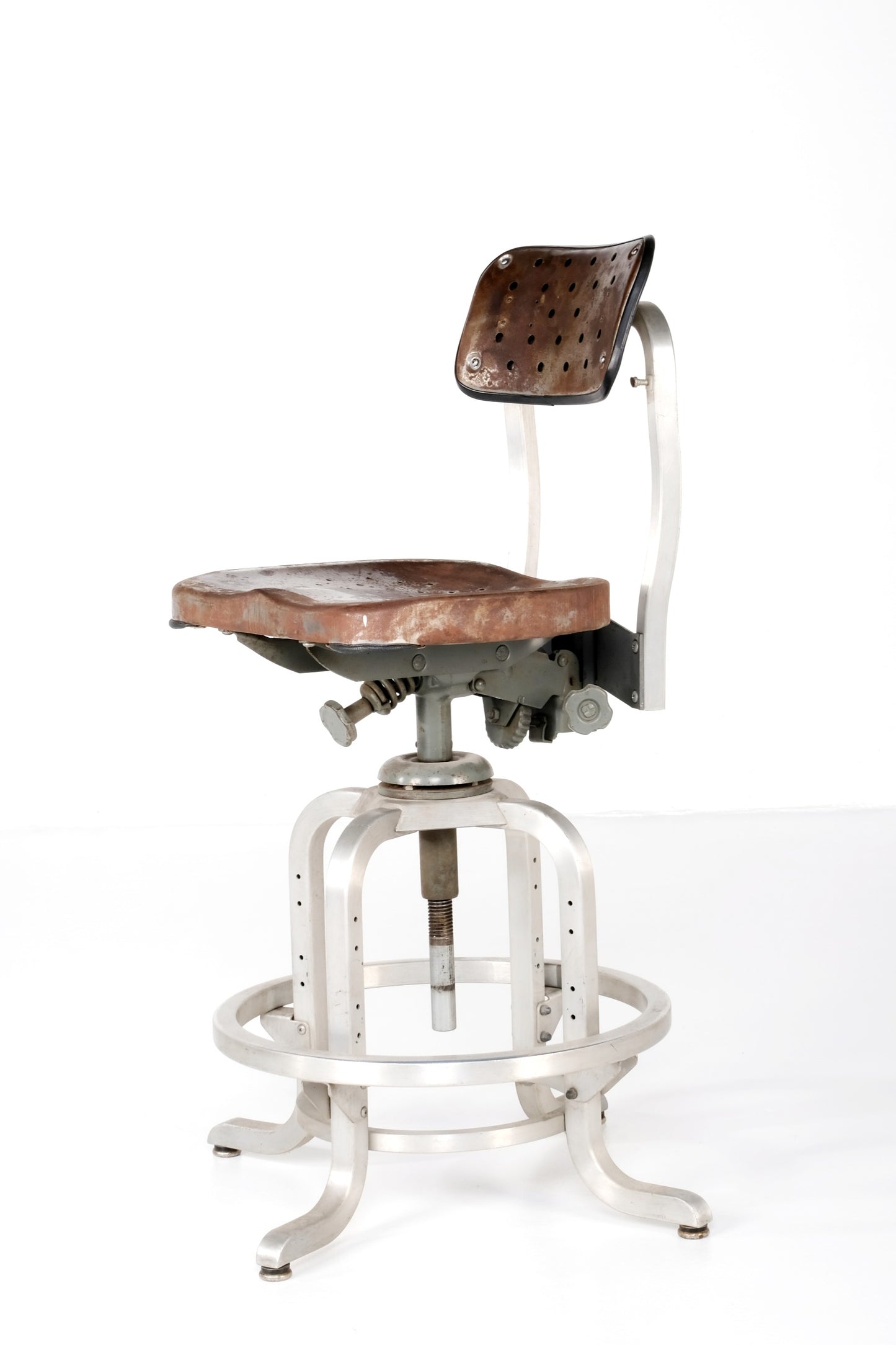 ARTDECO INDUSTRIAL METAL STOOL FROM: GOODFORM
