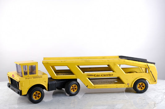 TONKA TRUCK AUTO CARRIER TRANSPORT