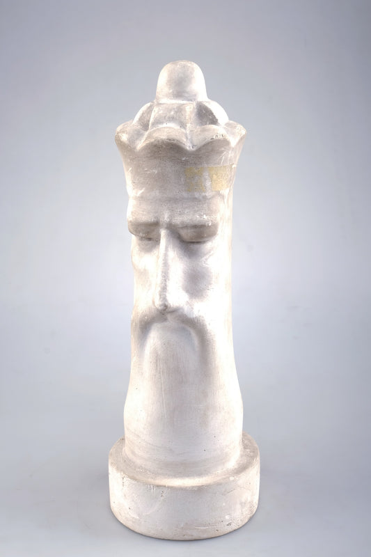 ART DECO KING & QUEEN CHESS HEAD