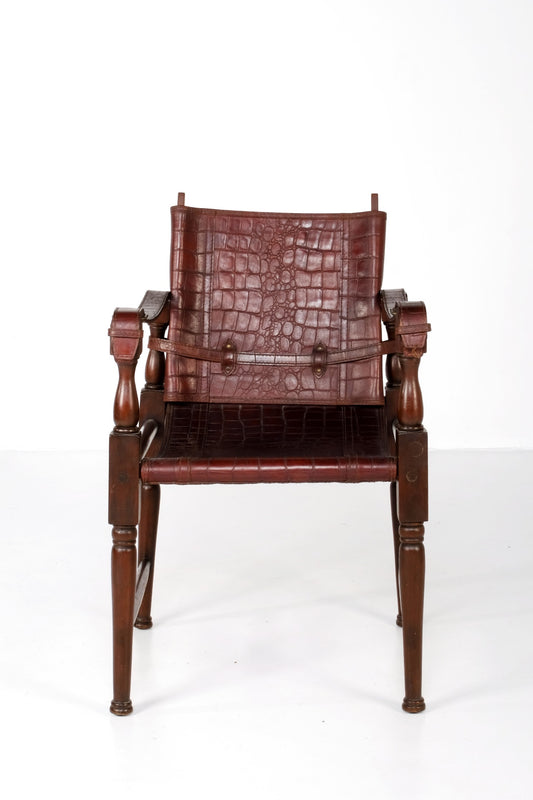 ARTDECO PRIZMIC & BRILL DIRECTOR’S ARMCHAIR