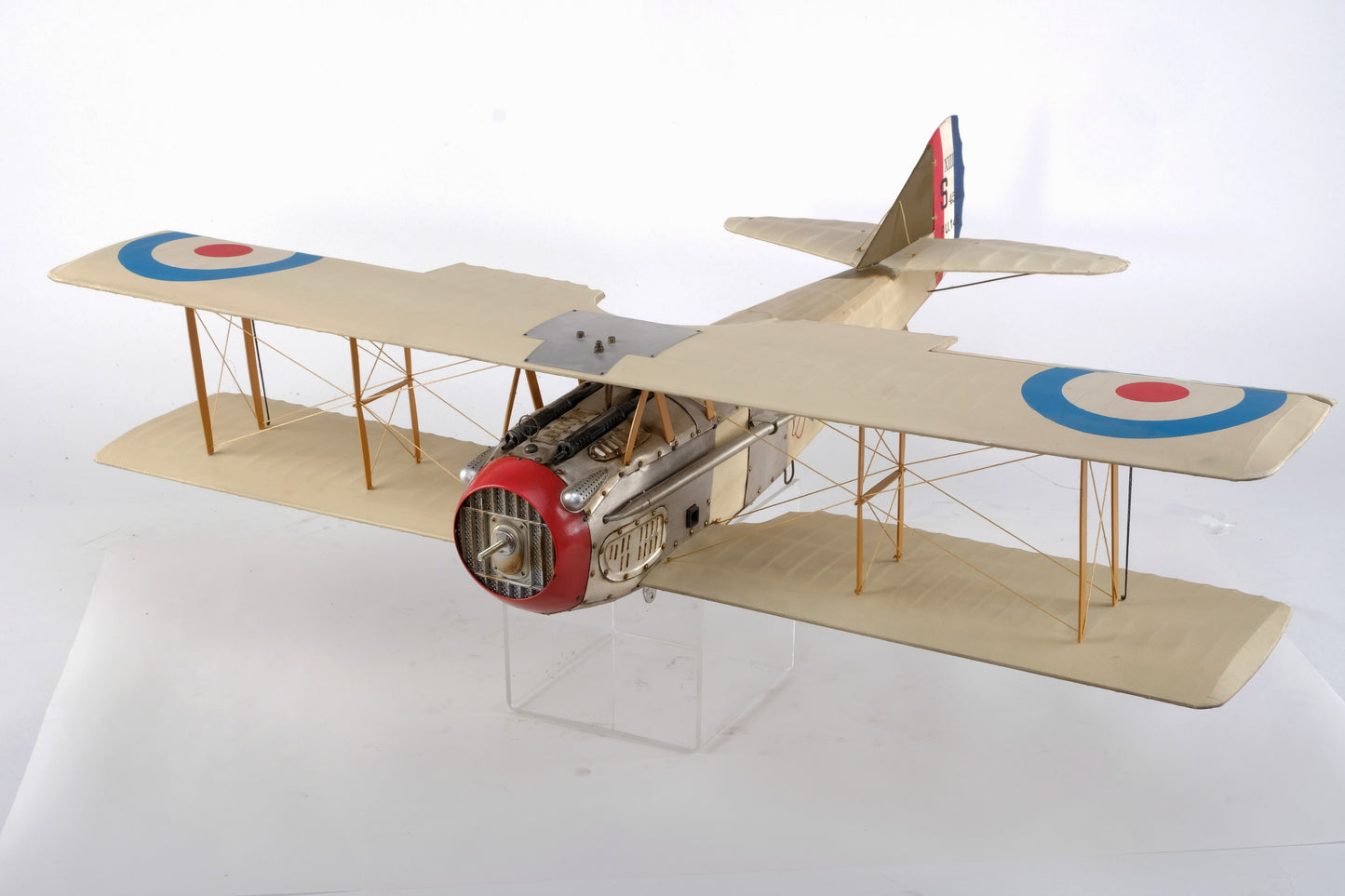 LARGE AMERICAN SCALE MODEL BIPLANE