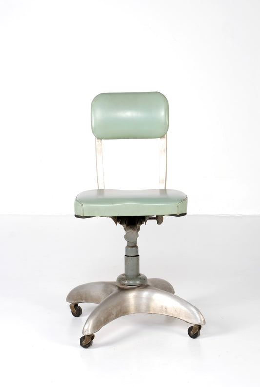 INDUSTRIAL OFFICE SWIVEL ARMLESS CHAIR BY: GOODFORM