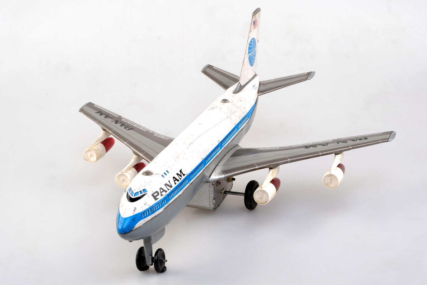 PAN AM  AIRPLANE TIN TOY PLANE
