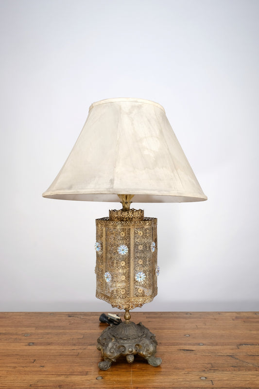 VINTAGE PERSIAN STYLE TABLE LAMPSHADE