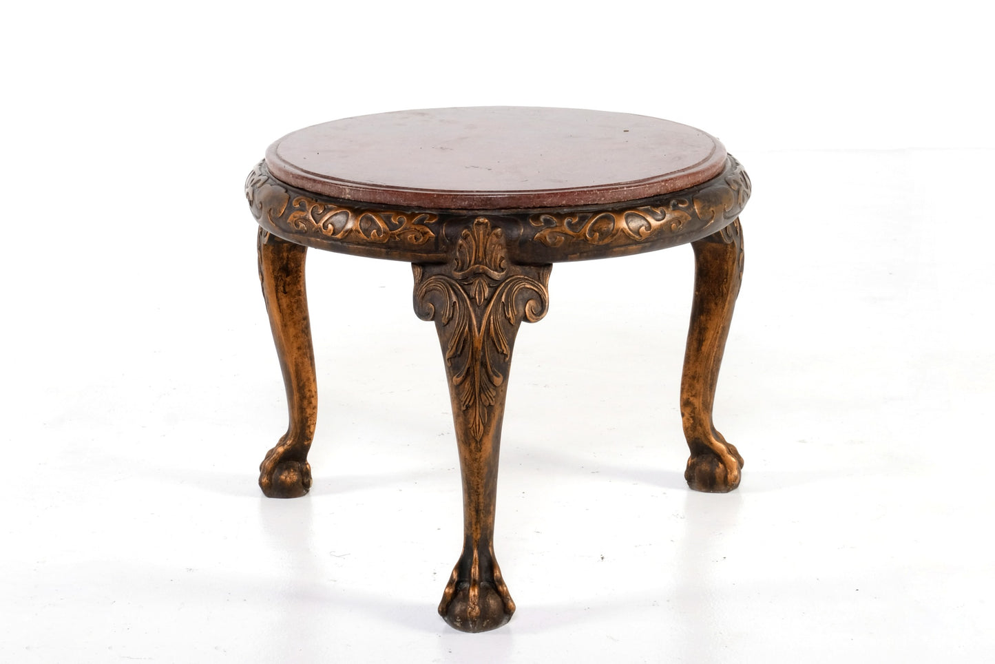 ANTIQUE EUROPEAN OCCASIONAL COFFEE/WINE SIDE TABLE