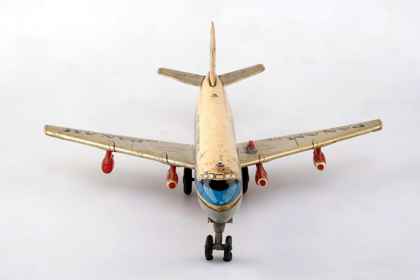 PAN AM AIRPLANE TIN TOY PLANE