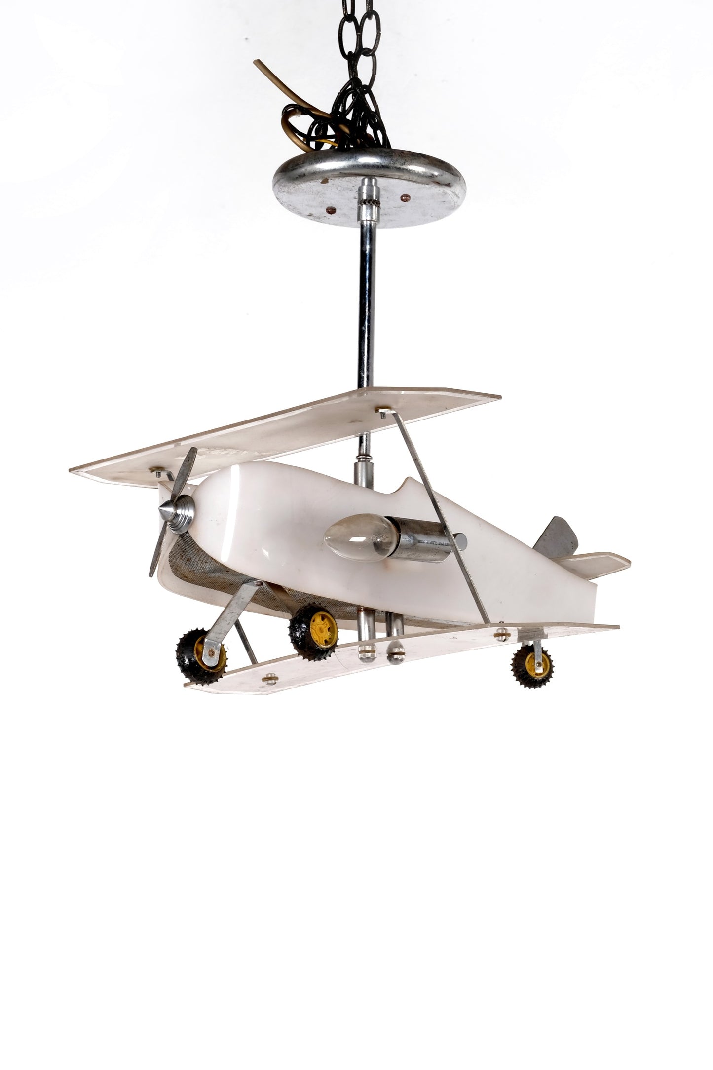 DOWN LIGHT AIRPLANE CHANDELIER