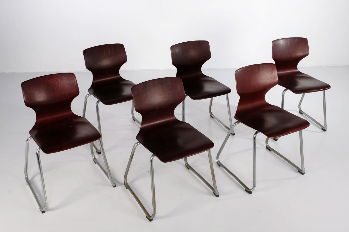 INDUSTRIAL ARMLESS OFFICE CHAIRS BY PAGHOLZ FLOTOTTO