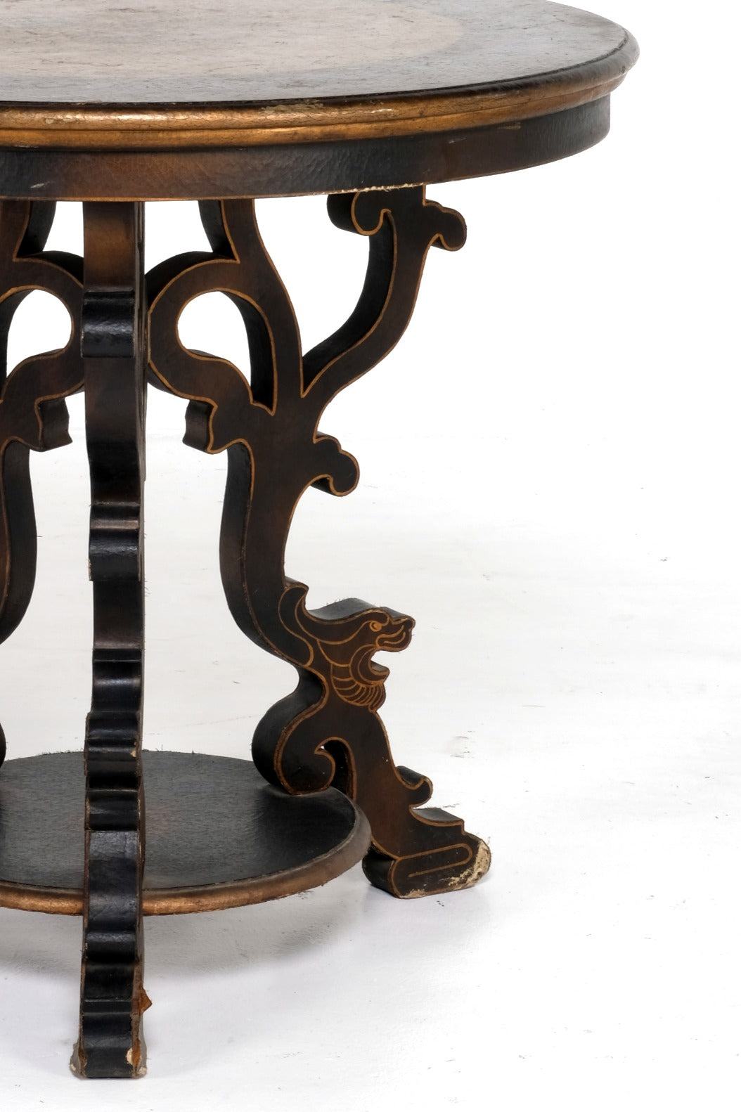 CHINESE ROUND PARLOR TABLE