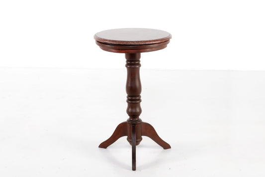 LOW ROUND TABLE PEDESTAL STAND WITH MARBLE TOP #2