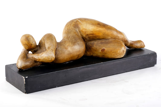 ART DECO RECLINING FAT LADY