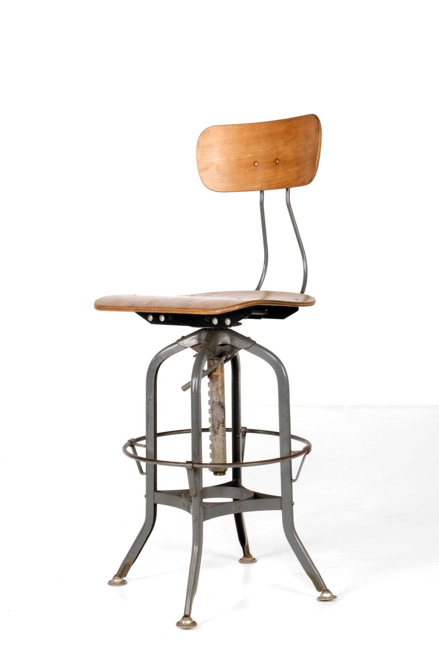 ARTDECO TOLEDO INDUSTRIAL DRAFTING STOOL