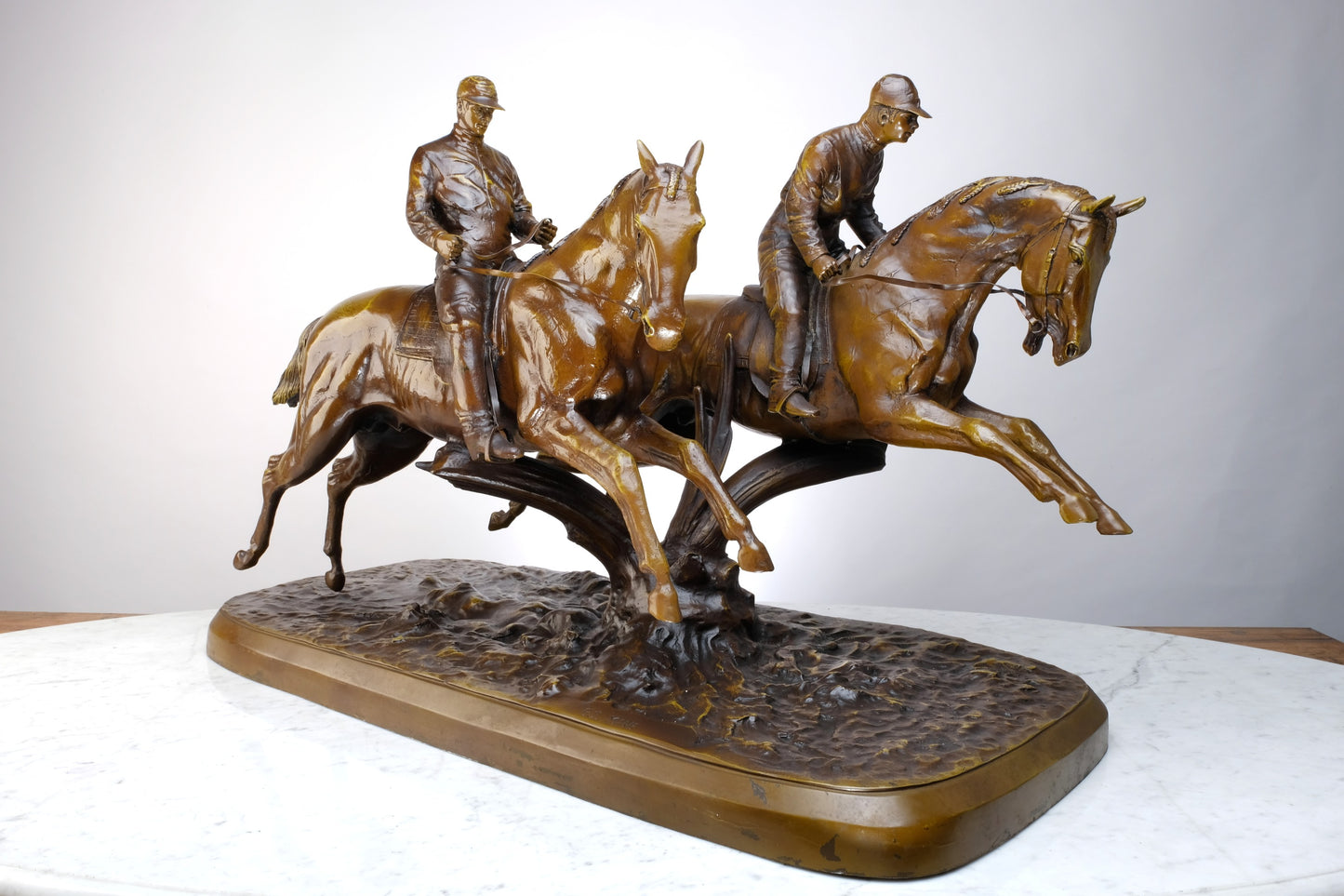FRENCH ART DECO “2 - EQUESTRIAN RACE”