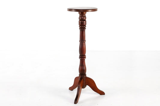 ANTIQUE WOODEN TABLE PEDESTAL STANDS