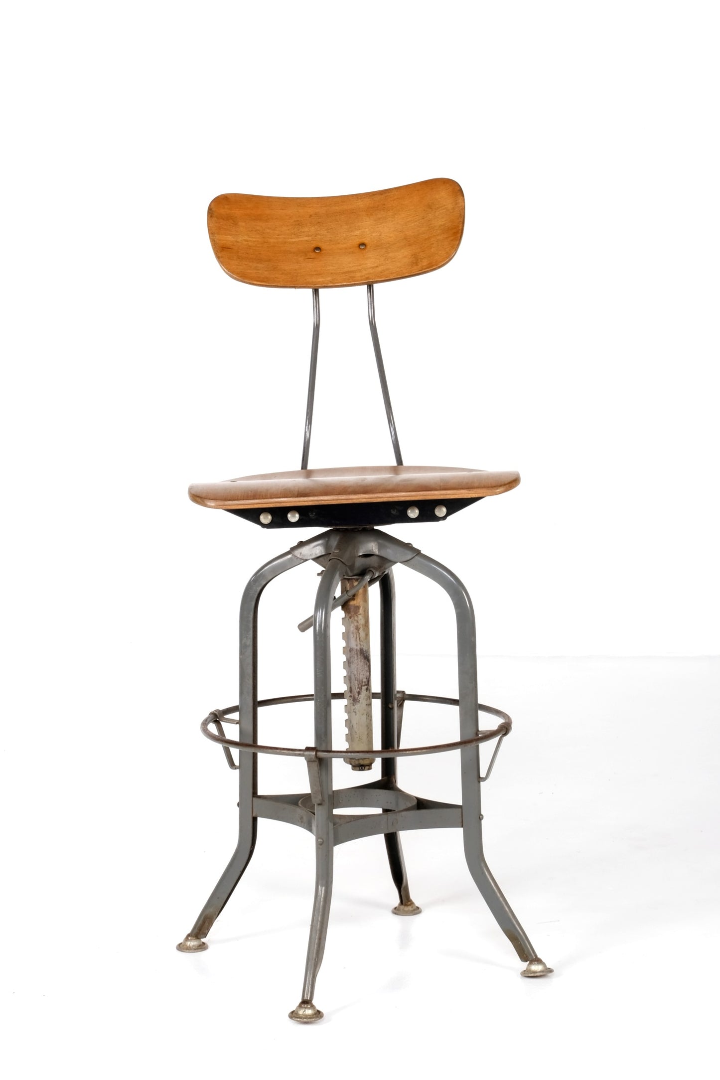 ARTDECO TOLEDO INDUSTRIAL DRAFTING STOOL
