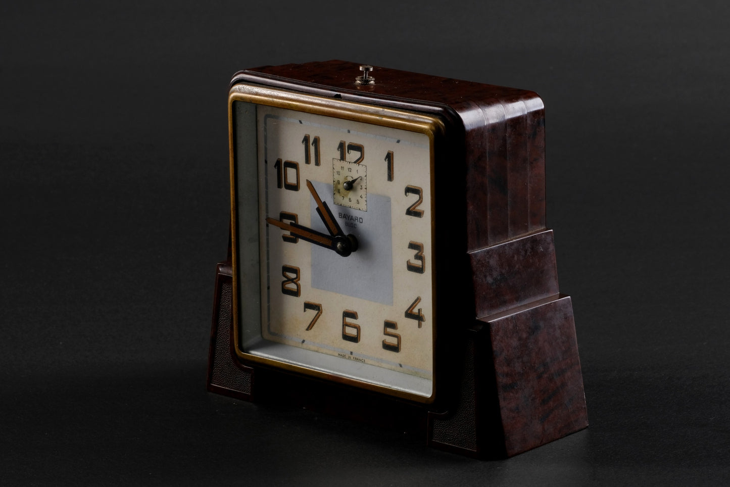 Bayard French Bakelite "The Plastic Clock"