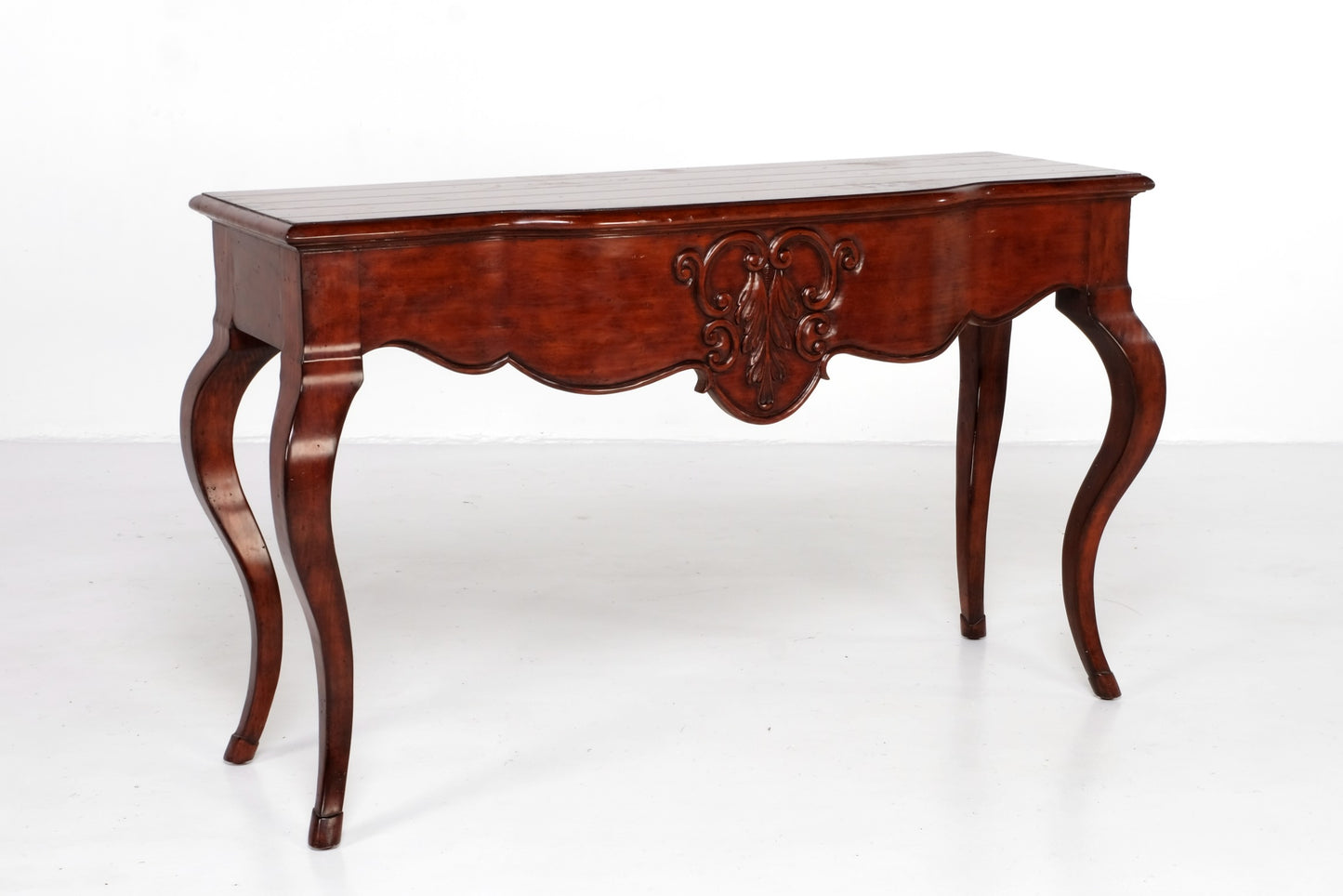 VICTORIAN MAHOGANY CONSOLE TABLE