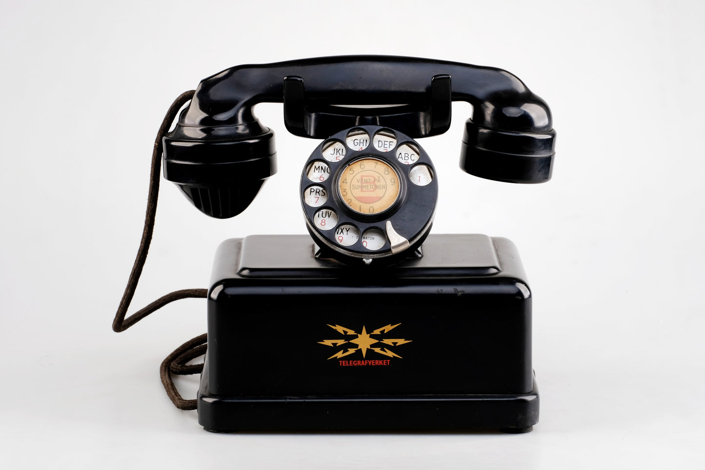 ART DECO TELEGRAVFVERKET CRADLE PHONE
