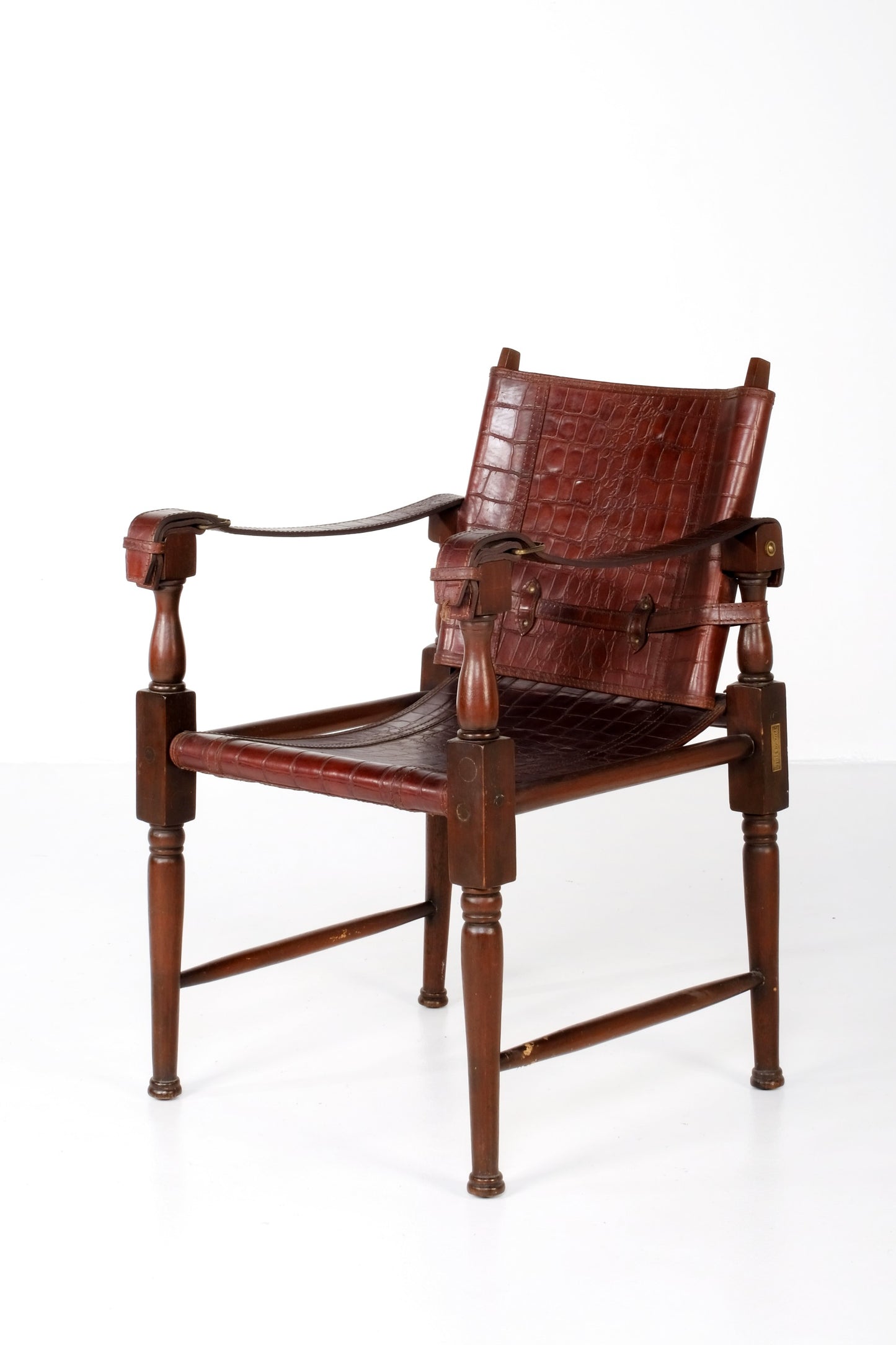 ARTDECO PRIZMIC & BRILL DIRECTOR’S ARMCHAIR