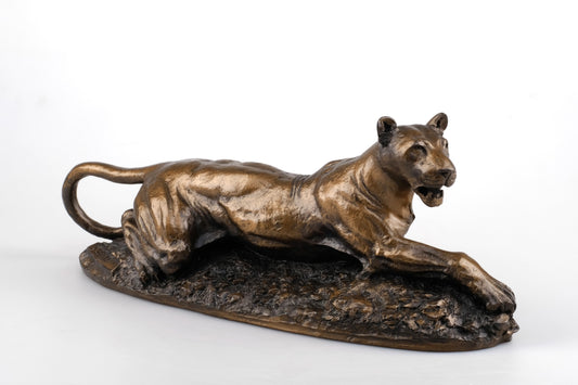 FRENCH ART DECO “BIG CAT STALKING”