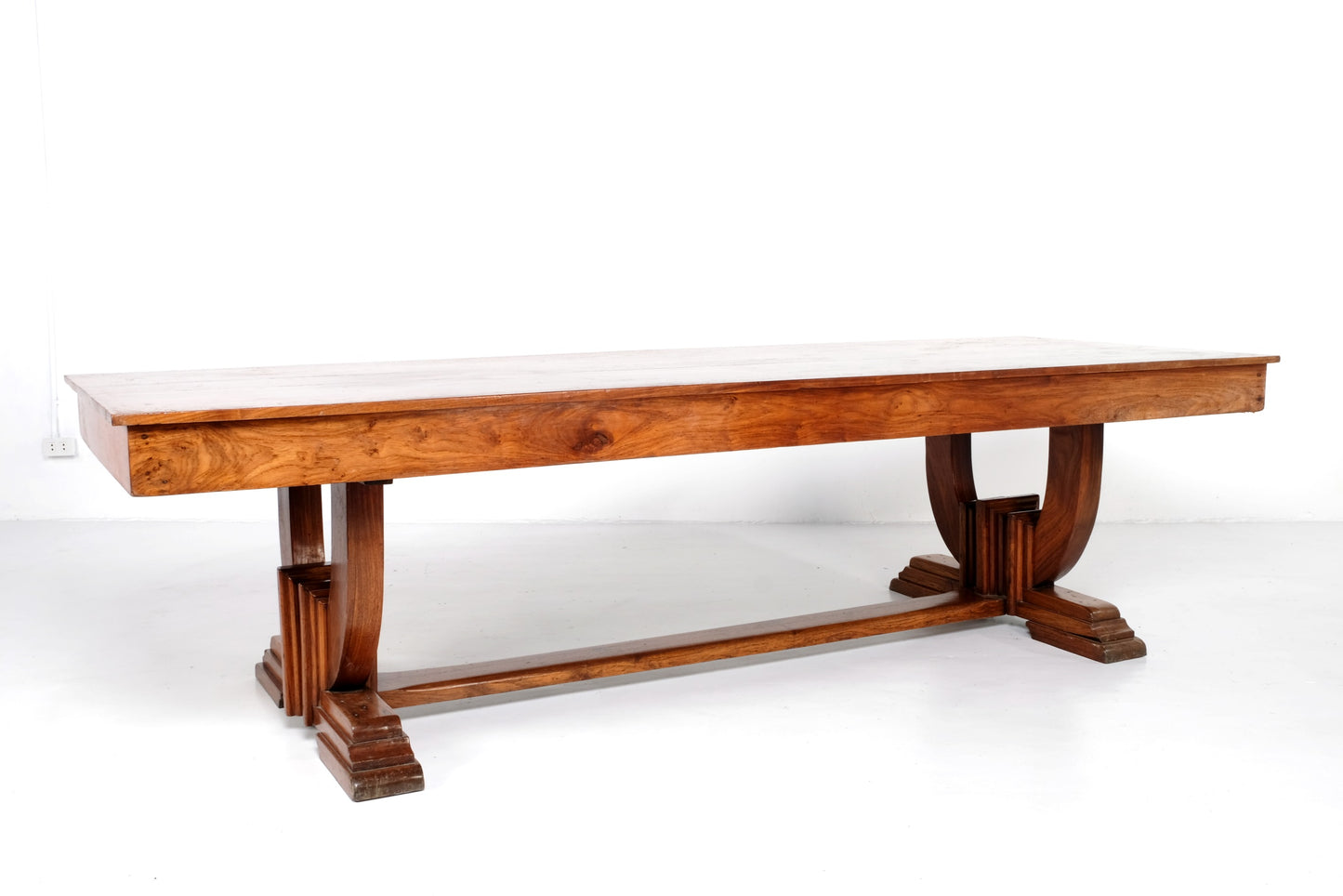 ARTDECO LONG WOODEN DINING TABLE