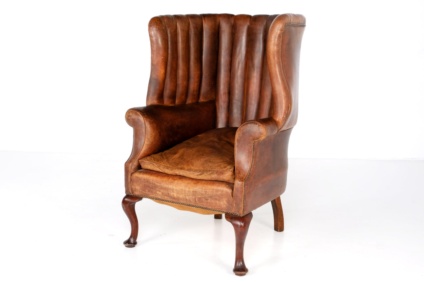 ARTDECO ENGLISH LIBRARY WINGBACK CHAIR
