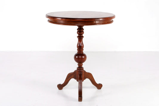 VICTORIAN ARTDECO SINGLE PEDESTAL DRUM TABLE