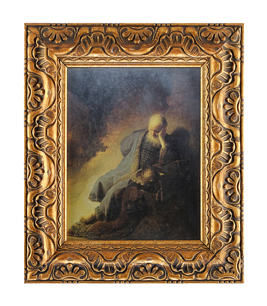 JEREMIAH LAMENTING THE DESTRUCTION OF JERUSALEM