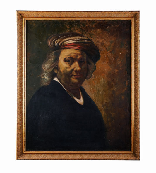 PORTRAIT OF REMBRANT VAN RIJN B