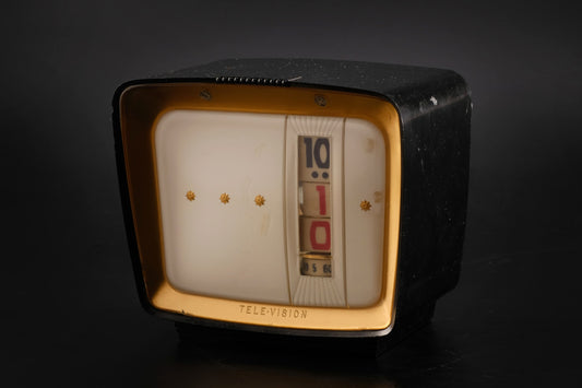 Electric Television Bakelite Clock