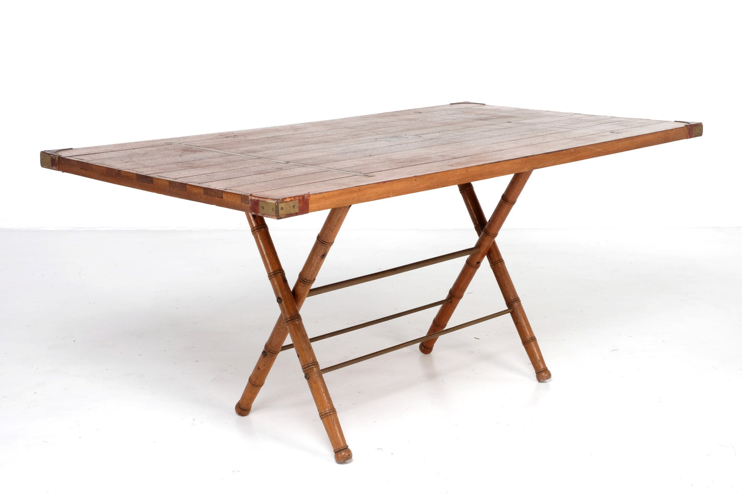 ARTDECO WOODEN OUTDOOR FOLDING TABLE