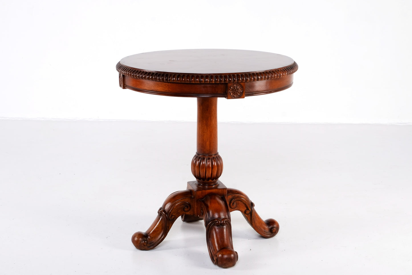 FRENCH ARTDECO SINGLE SPIDER PEDESTAL LEG DRUMS TABLE