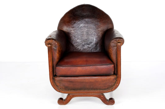 ARTDECO FRENCH GOTIC CLUB CHAIR #6