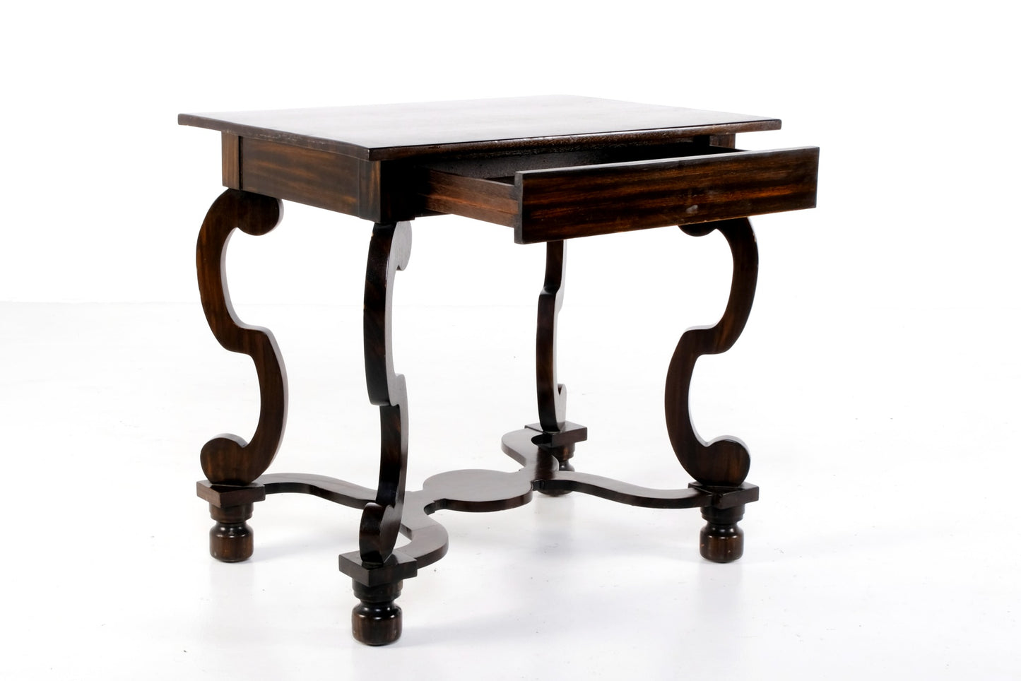 ENGLISH STYLE END TABLE WITH DRAWER