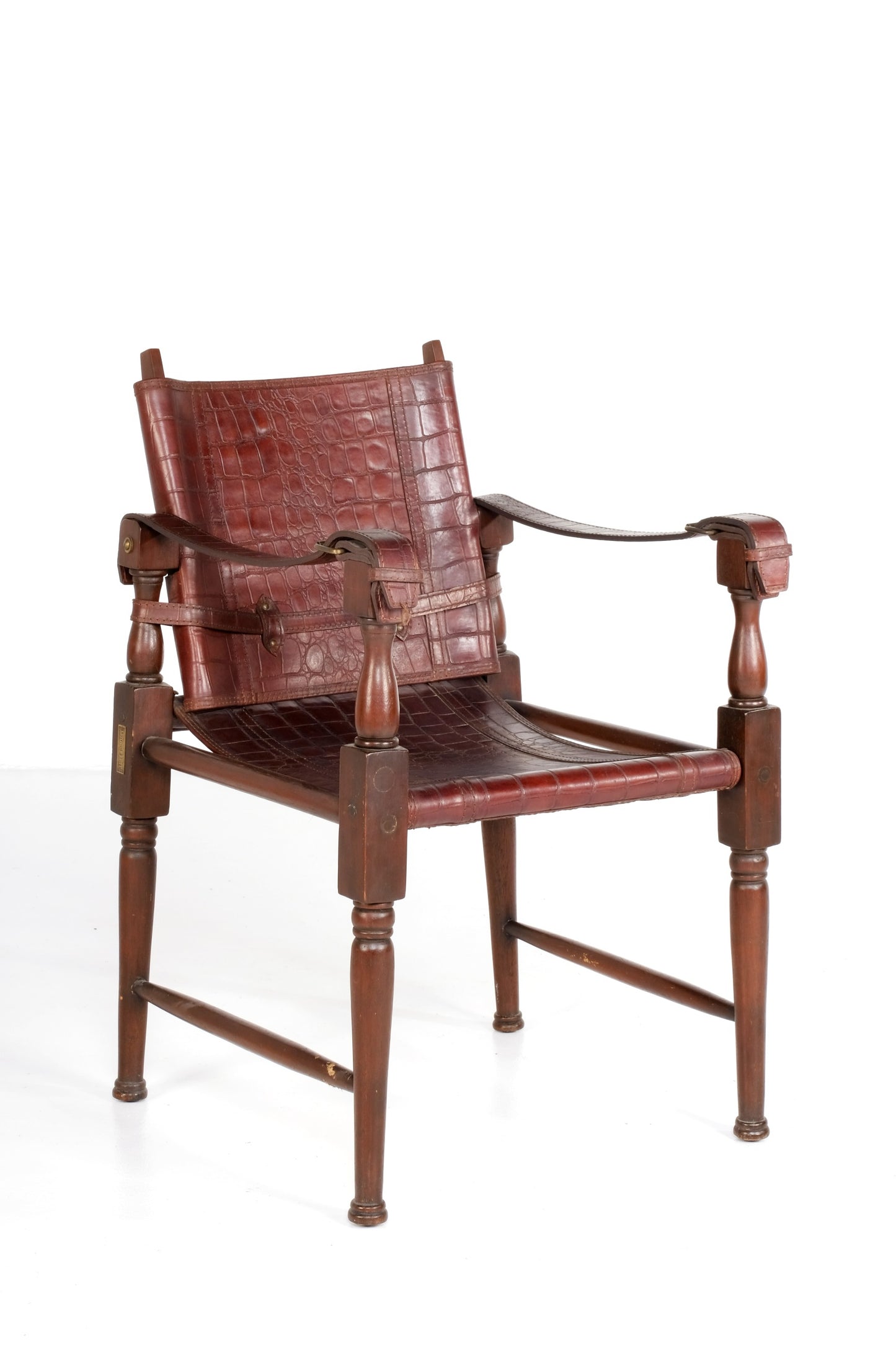 ARTDECO PRIZMIC & BRILL DIRECTOR’S ARMCHAIR